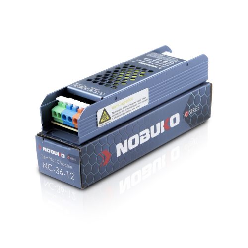 NOBUKO C Series 12V 36W IP20 Fémházas Led Tápegység