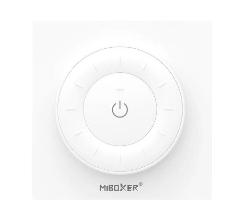 MiBoxer Dimmer+CCT Fali Távirányító Fehér